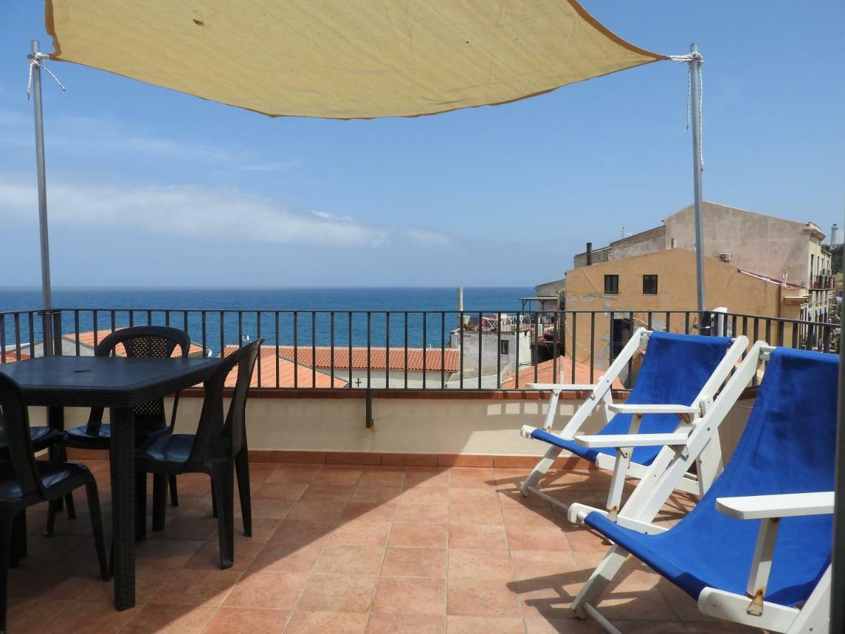 Terrazza Piazzetta Piazza Francesco Crispi Villa Чефалу Екстериор снимка